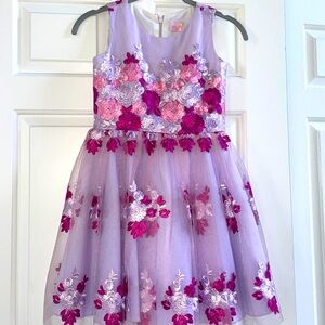 Zoe LTD floral lilac dress, size 10